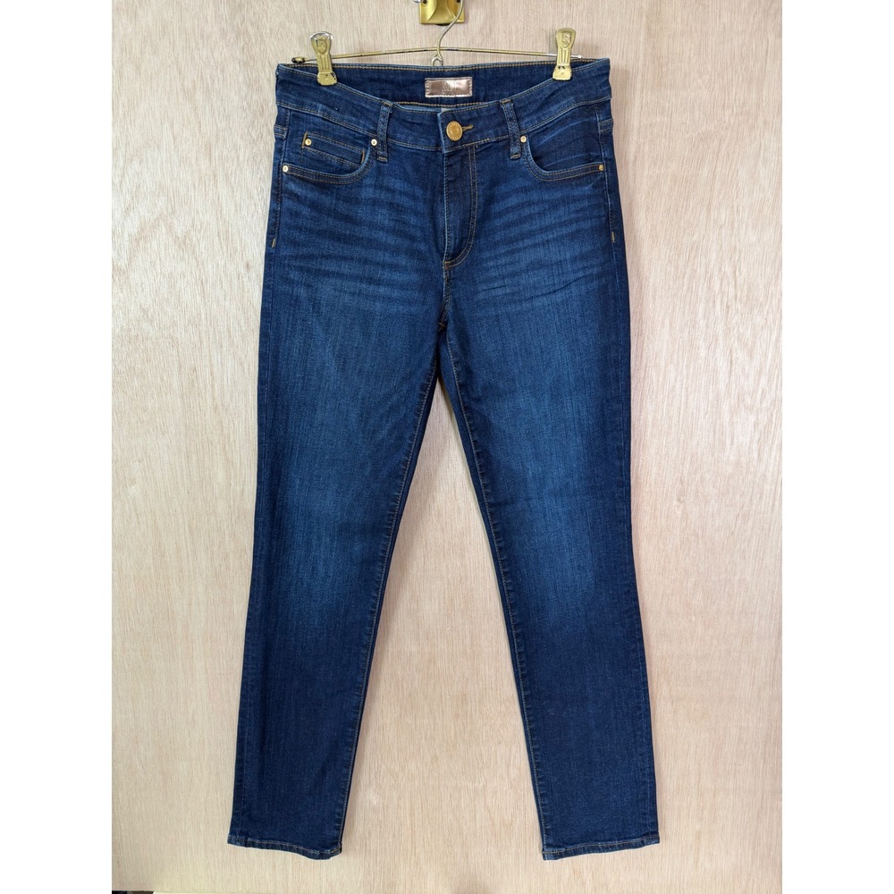 Kut from the Kloth Catherine Boyfriend Jeans Dark Wash Denim Size 4